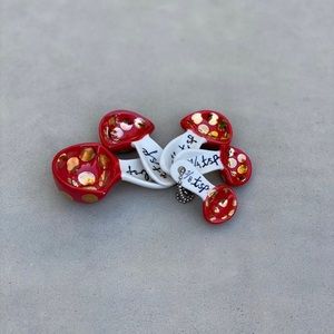 Anthropologie mushroom toadstool measuring spoons